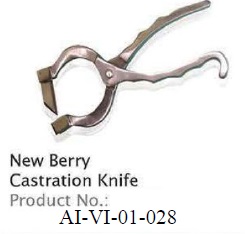NEW BERRY CASTRATION KNIFE